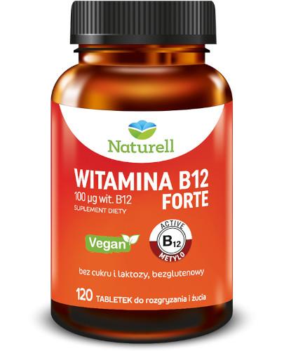  Naturell Witamina B12 Forte, 120 tabletek do żucia - Apteka internetowa Melissa  