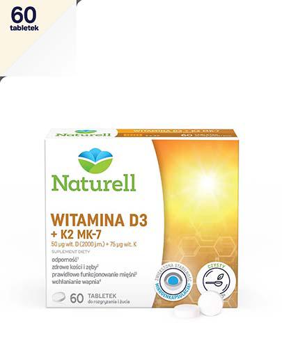 Naturell Witamina D3 K2 Mk 7 60 Tabl Do Ssania