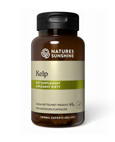 NATURE'S SUNSHINE Kelp 630 mg, 100 kapsułek