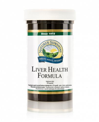  Nature's Sunshine Liver health formula - 100 kaps. - cena, opinie, stosowanie - Apteka internetowa Melissa  
