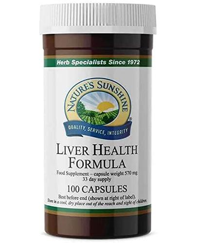  Nature's Sunshine Liver health formuła suplement diety - 100 kaps. - cena, opinie, wskazania - Apteka internetowa Melissa  