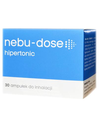 NEBU-DOSE HIPERTONIC Roztwór do inhalacji - 30 amp. Ułatwione oddychanie. - Apteka internetowa Melissa