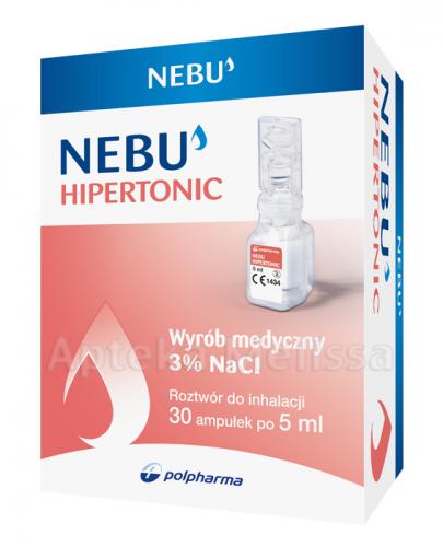 NEBU HIPERTONIC 3% Roztwór do inhalacji - 30 x 5 ml - Apteka internetowa Melissa