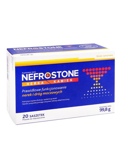 NEFROSTONE Smak cytrynowy - 20 sasz. - Apteka internetowa Melissa