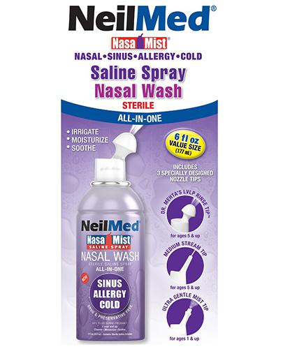  NeilMed Nasa Mist Saline Spray All-In-One Spray izotoniczny - 177 ml - cena, opinie, wskazania - Apteka internetowa Melissa  