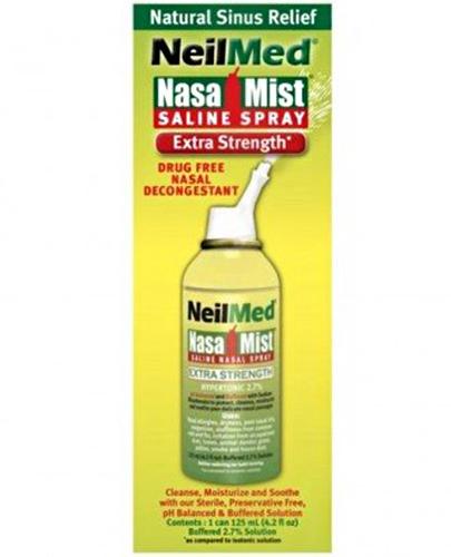  NeilMed Nasa Mist Saline Spray Hypertonic Hipertoniczny spray do nosa - 125 ml - cena, opinie, stosowanie - Apteka internetowa Melissa  
