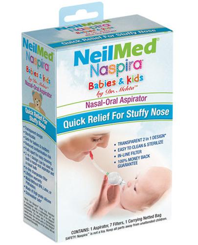  NeilMed Naspira Babies & Kids Ustno - nosowy aspirator do nosków niemowląt i małych dzieci - 1 szt. - cena, opinie, wskazania - Apteka internetowa Melissa  