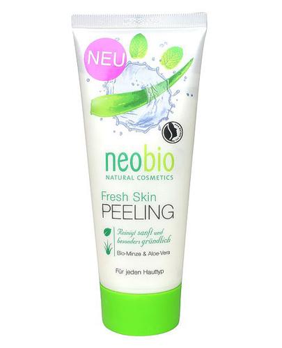  NEOBIO Peeling do twarzy z wyciągiem z mięty i aloesu - 100 ml Do oczyszczania skóry twarzy - cena, opinie, skład - Apteka internetowa Melissa  