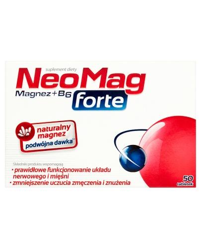 NEOMAG FORTE Magnez+B6, 50 tabletek