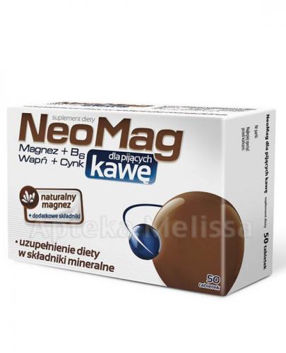 NEOMAG DLA PIJĄCYCH KAWĘ - 50 tabl. - Apteka internetowa Melissa