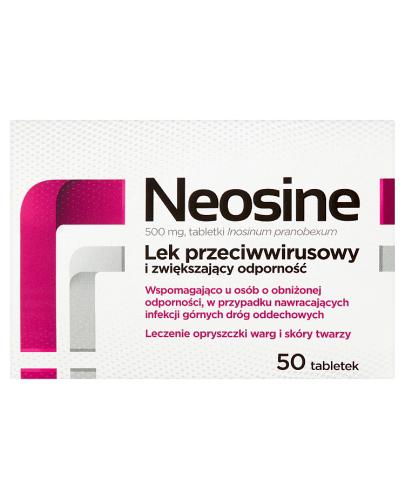 NEOSINE 500 mg, 50 tabletek - Apteka internetowa Melissa