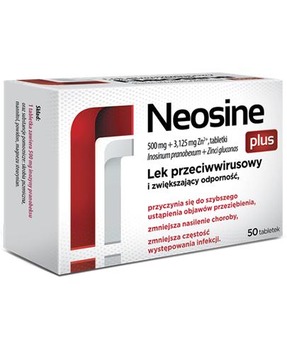  Neosine Plus, 50 tabl. Na infekcje wirusowe, cena, opinie, ulotka - Apteka internetowa Melissa  