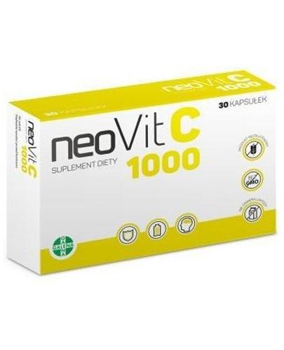  NeoVit C 1000 - 30 kaps. - cena, opinie, dawkowanie - Apteka internetowa Melissa  