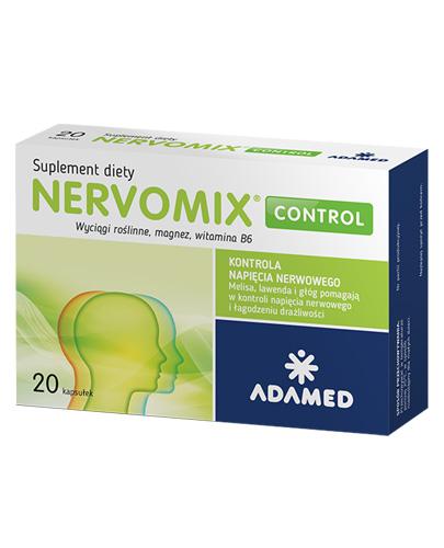 NERVOMIX CONTROL - 20 kaps. Na uspokojenie. - Drogeria Melissa