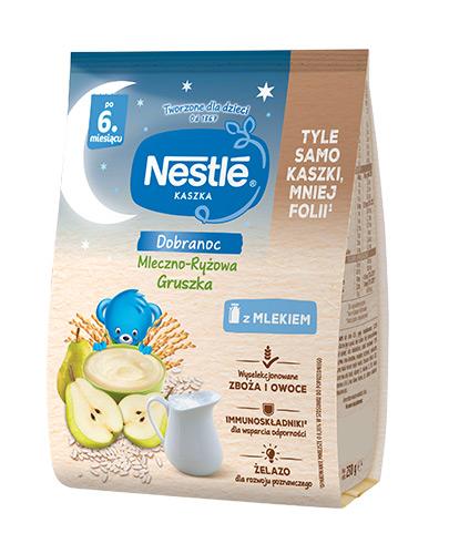  Nestle Dobranoc Kaszka mleczno-ryżowa gruszka po 6. m-cu - 230 g - cena, opinie, wskazania - Apteka internetowa Melissa  