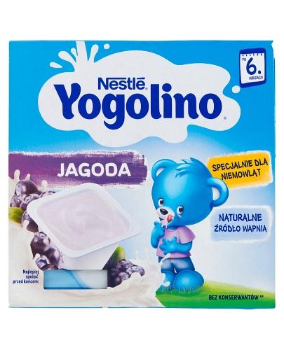 NESTLE JOGOLINO Jagoda po 6 m-cu - 400 g (4x100g) - Apteka internetowa Melissa