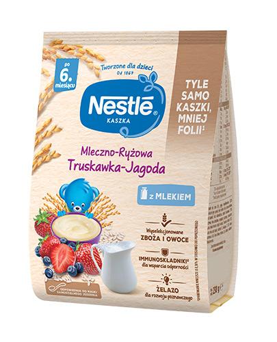 NESTLE Kaszka mleczno-ryżowa truskawka-jagoda po 6 m-cu - 230 g - Apteka internetowa Melissa