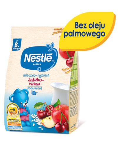  Nestle Kaszka mleczno-ryżowa Jabłko-wiśnia po 8. miesiącu - 230 g - cena, opinie, wskazania - Apteka internetowa Melissa  