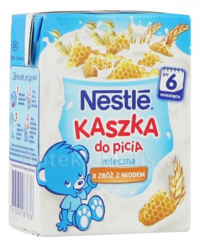 NESTLE Kaszka mleczna 8 zbóż z miodem do picia po 6 m-cu - 200 ml - Apteka internetowa Melissa