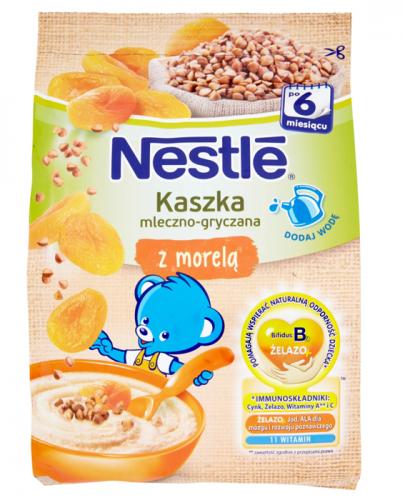  NESTLE Kaszka mleczno-gryczana z morelą po 6 miesiącu - 180 g - Apteka internetowa Melissa  