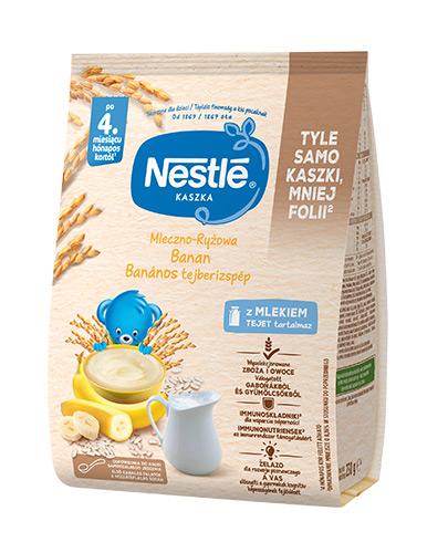 
                                                                          Nestle Kaszka mleczno-ryżowa banan po 4. miesiącu - 230 g - cena, opinie, wskazania - Drogeria Melissa                                              