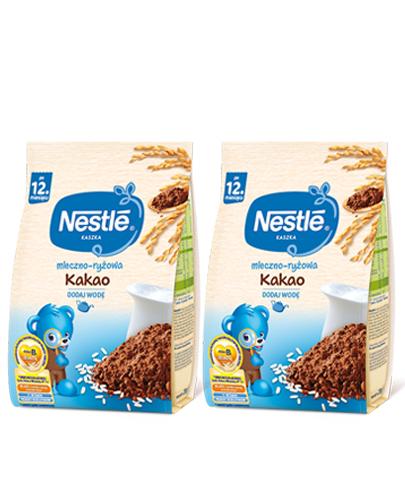 NESTLE Kaszka mleczno-ryżowa kakao, po 12 miesiącu - 2x230 g