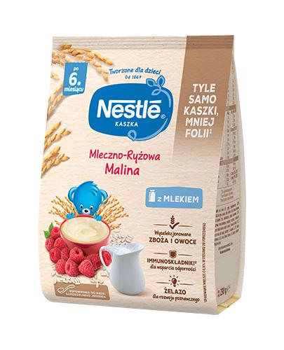 Nestle Kaszka mleczno-ryżowa malina po 4. miesiącu - 230 g - cena, opinie, ważne informacje - Apteka internetowa Melissa