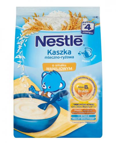  Nestle Kaszka mleczno-ryżowa wanilia po 4. miesiącu - 230 g - cena, opinie, właściwości - Apteka internetowa Melissa  