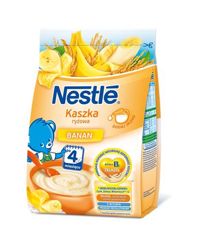 NESTLE Kaszka ryżowa banan, po 4 miesiącu - 180 g - Apteka internetowa Melissa
