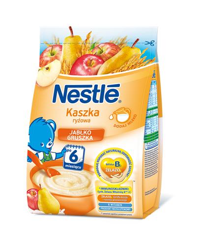 Nestle Kaszka ryżowa jabłko gruszka po 6. miesiącu - 180 g - cena, opinie, ważne informacje - Drogeria Melissa