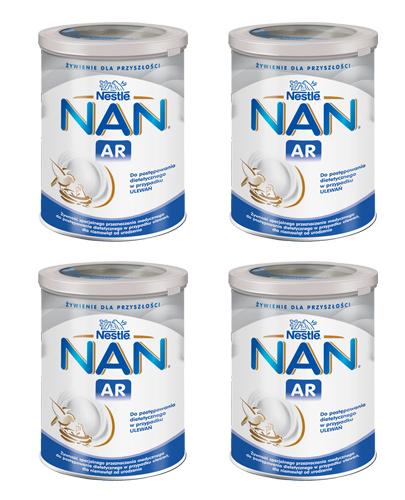  Nestle NAN EXPERT AR dla niemowląt z tendencją do ulewań od urodzenia - 4 x 400 g - Apteka internetowa Melissa  