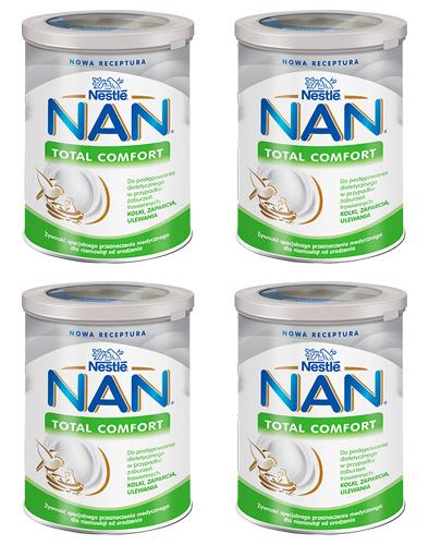  Nestle NAN EXPERT TOTAL COMFORT dla niemowląt w przypadku zaburzeń trawiennych kolki, zaparcia, ulewania od urodzenia – 4 x 400 g - Apteka internetowa Melissa  