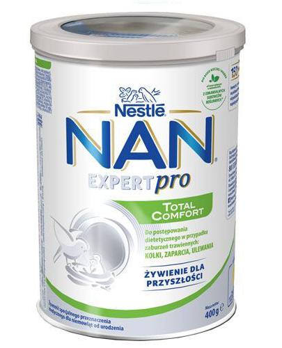  Nestle NAN EXPERT TOTAL COMFORT dla niemowląt w przypadku zaburzeń trawiennych kolki, zaparcia, ulewania od urodzenia - 400 g - Apteka internetowa Melissa  