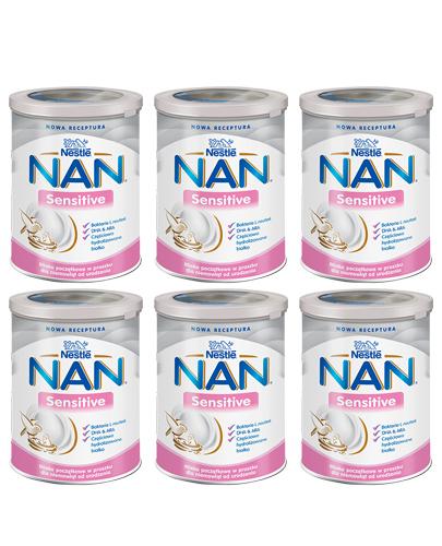  Nestle NAN Sensitive mleko początkowe od urodzenia – 6 x 400 g - Apteka internetowa Melissa  