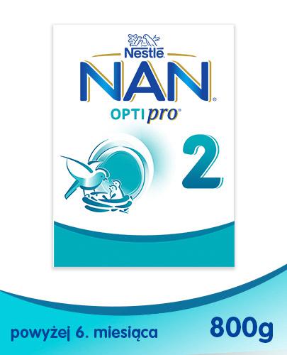 NESTLE NAN OPTIPRO 2 Mleko modyfikowane w proszku po 6 miesiącu - 800 g - Apteka internetowa Melissa