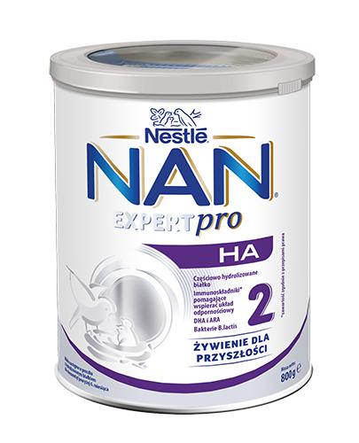  Nestle NAN EXPERT pro HA 2 Mleko następne dla niemowląt po 6 miesiącu hypoalergiczne - 800 g - cena, opinie, wskazania - Apteka internetowa Melissa  