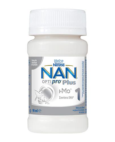 Nestle Nan Optipro Plus 1 HMO Mleko początkowe dla niemowląt od urodzenia - 90 ml - cena, opinie, właściwości - Apteka internetowa Melissa  