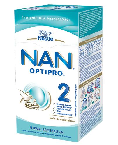 Nestle Nan OptiPro 2 Mleko modyfikowane w proszku dla niemowląt powyżej 6 miesiąca - Apteka internetowa Melissa