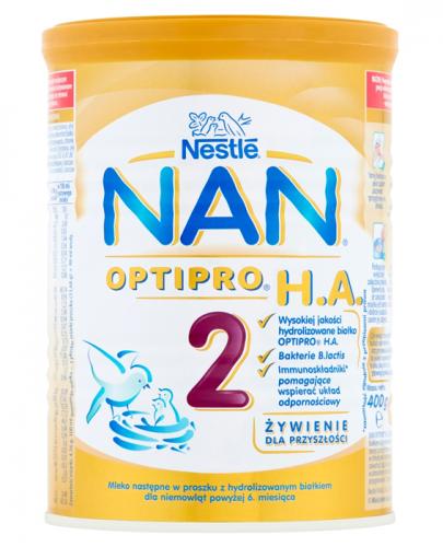Nestle Nan Optipro H.A. 2 Mleko modyfikowane w proszku powyżej 6 miesiąca hypoalergiczne - Apteka internetowa Melissa