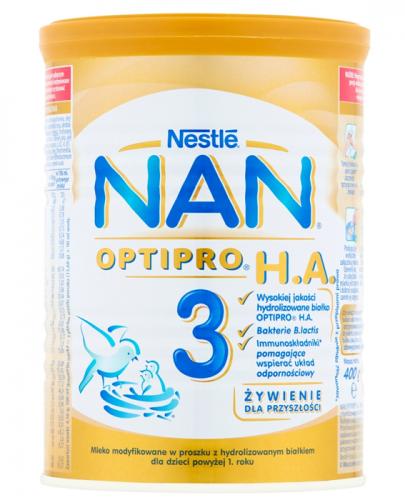 Nestle Nan Optipro H.A. 3 Mleko modyfikowane w proszku po 1 roku hypoalergiczne - Apteka internetowa Melissa  