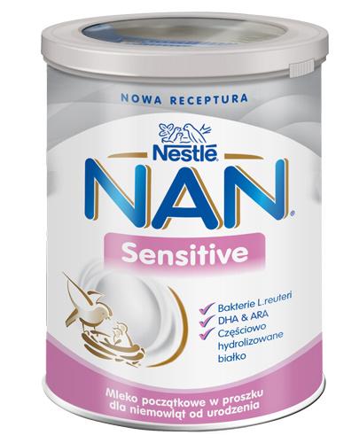 Nestle NAN Sensitive mleko początkowe od urodzenia – 400 g - Apteka internetowa Melissa