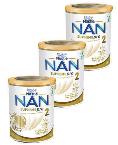 NESTLE NAN SUPREMEPRO 2 Mleko modyfikowane w proszku po 6 miesiącu - 3 x 800 g - Apteka internetowa Melissa