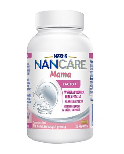 Nestle NanCare Mama Lacto+, 28 kaps., cena, wskazania, właściwości - Apteka internetowa Melissa