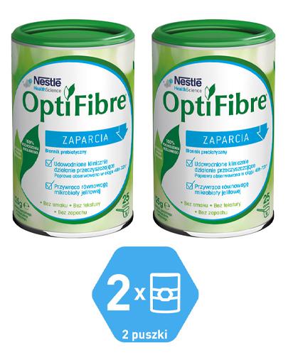 Nestle OptiFibre ZAPARCIA Błonnik prebiotyczny - 2 x 125 g - cena, opinie, właściwości - Drogeria Melissa