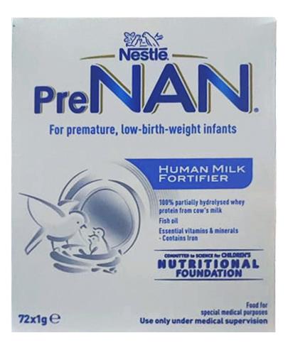  Nestle Prenan HMF Wzmacniacz mleka kobiecego dla wcześniaków oraz niemowląt o małej masie urodzeniowej, 70 x 1 g - cena, opinie  - Apteka internetowa Melissa  