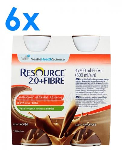 RESOURCE 2.0 FIBRE Smak kawowy - 24 x 200 ml - Apteka internetowa Melissa