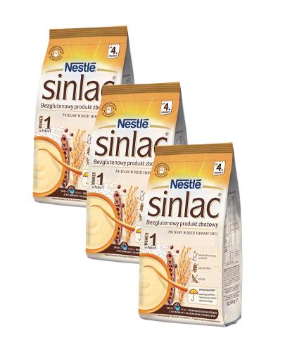  Nestle Sinlac Bezglutenowy Produkt Zbożowy Bez Laktozy Soi dla niemowląt po 4 miesiącu, 3 x 500 g - Apteka internetowa Melissa  