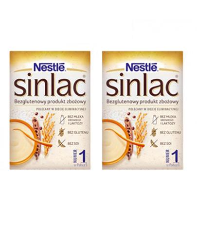  NESTLE SINLAC Bezglutenowy produkt zbożowy po 4 miesiącu - 2x500 g - cena, opinie, wskazania  - Apteka internetowa Melissa  