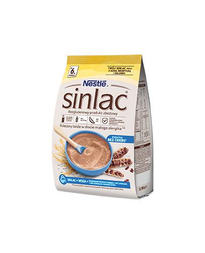 NESTLE SINLAC Bezglutenowy produkt zbożowy bez dodatku cukru po 6 miesiącu, 300 g