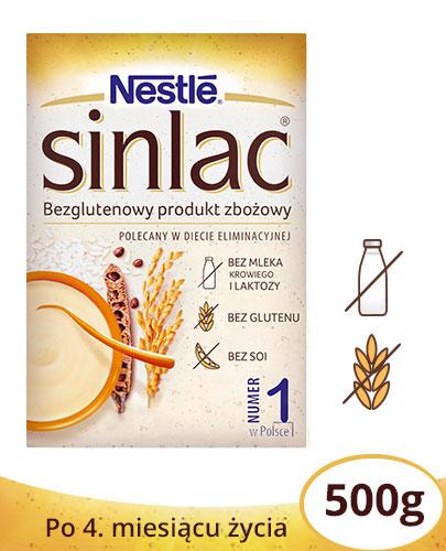NESTLE SINLAC Bezglutenowy produkt zbożowy po 4 miesiącu - 500 g - Apteka internetowa Melissa